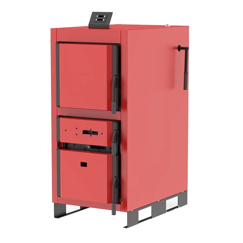 Cazan pe lemne cu gazeificare 22kW, centrala termica Mareli combustibil solid